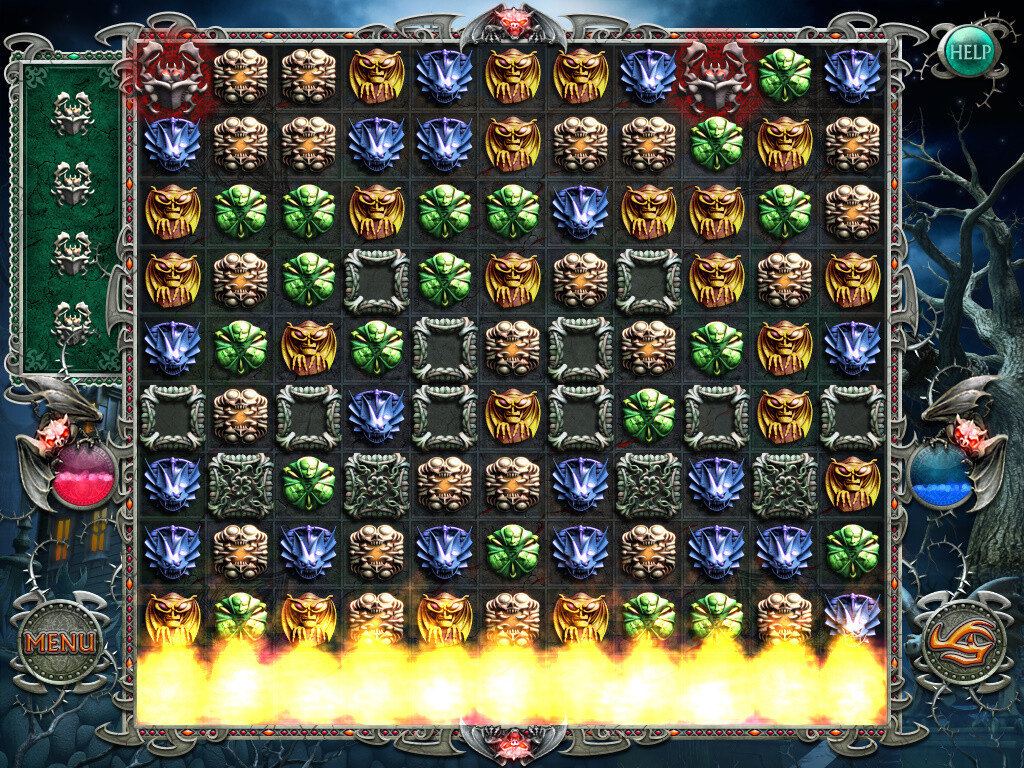 Cursed House Match 3 Puzzle