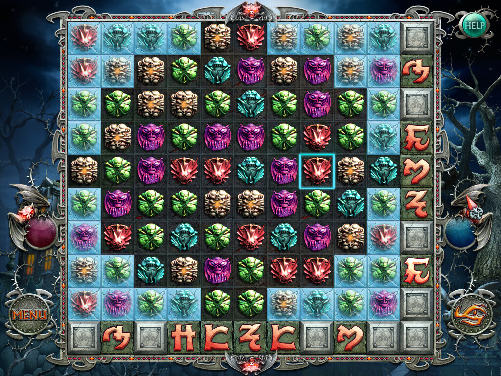 Cursed House Match 3 Puzzle