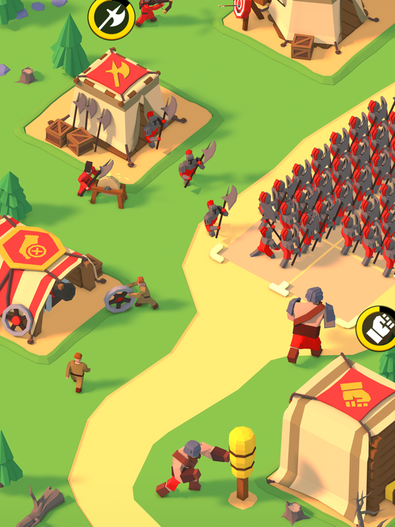 Idle Siege: Army Tycoon Game