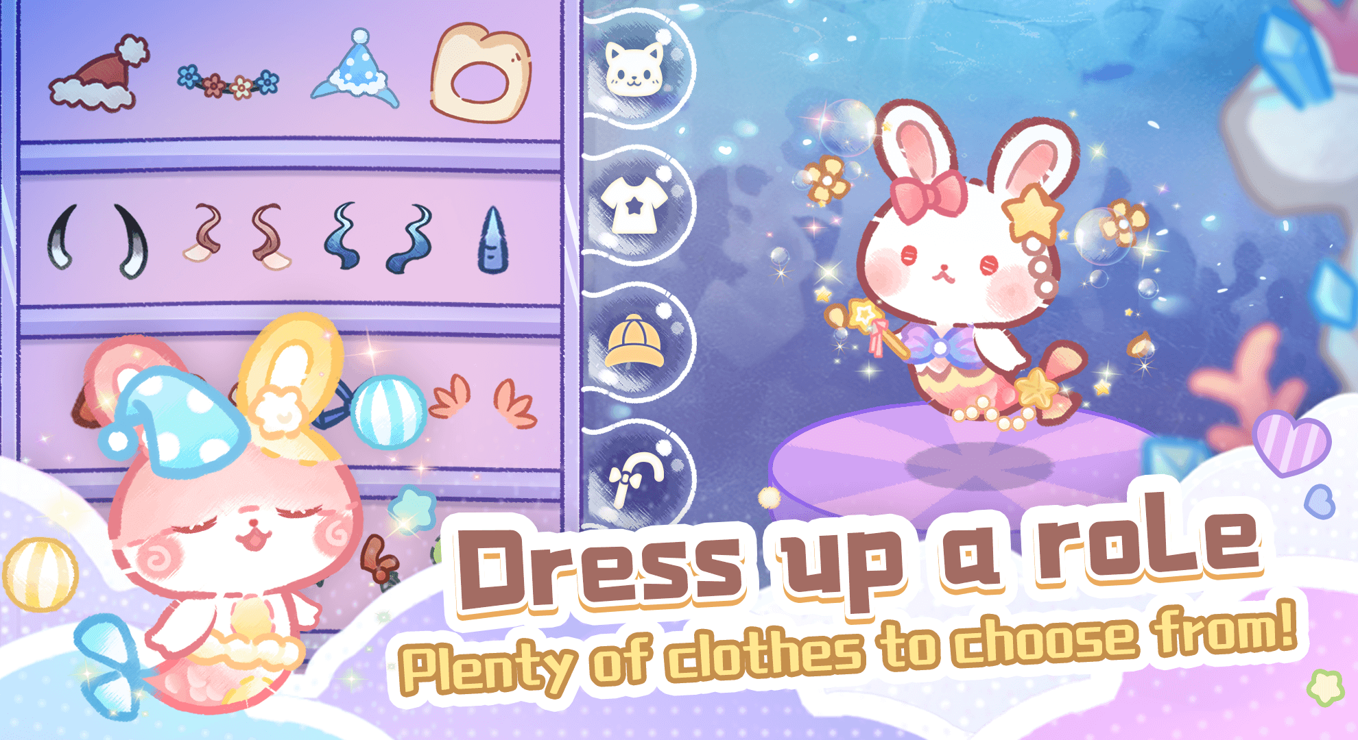 Lovely Cat: Mermaid Castle