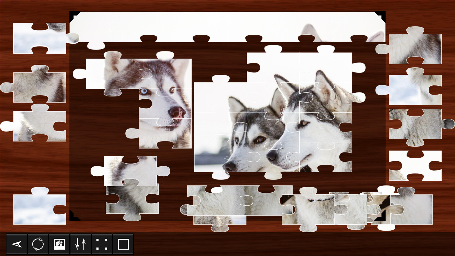 Jigsaw Puzzle World: Dogs