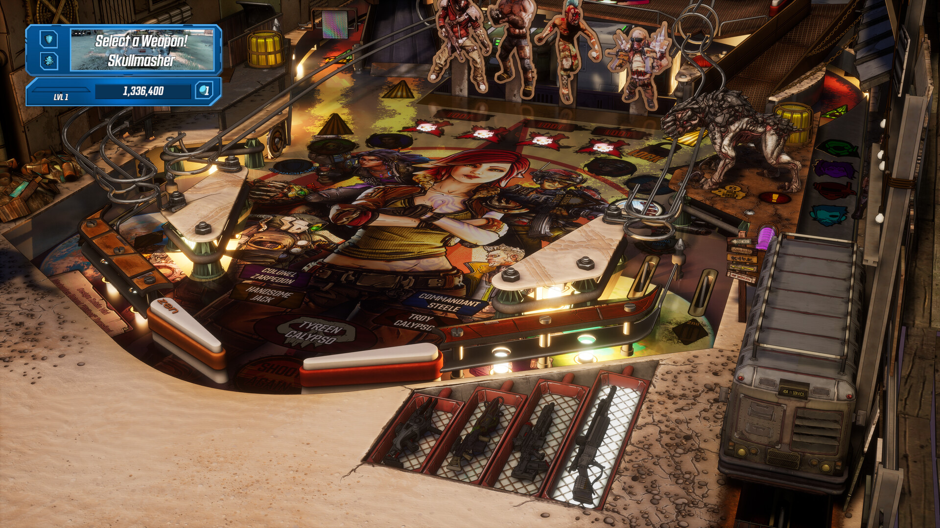 Pinball FX: Borderlands – Vault Hunter Pinball