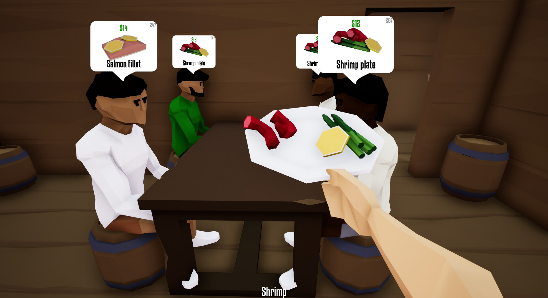 One-armed Cook: Ships and Oceans