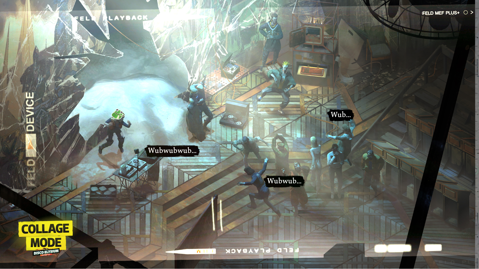 Disco Elysium: The Final Cut – Collage Mode