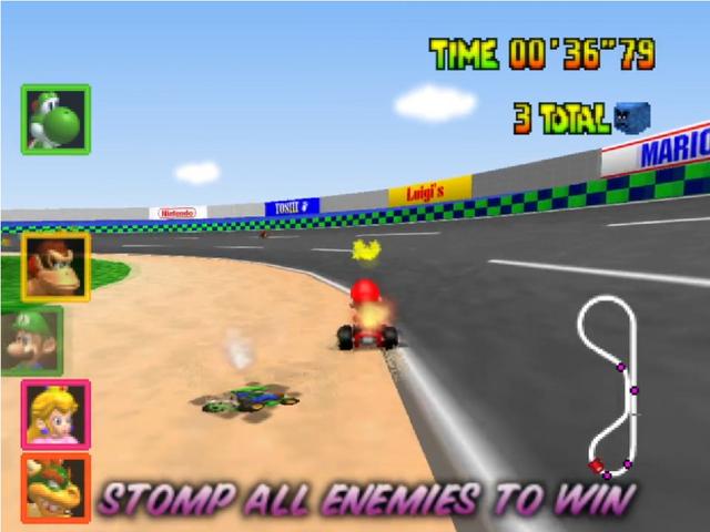 Mario Kart 64: Stomper Mod