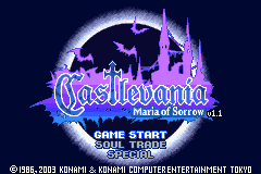 Castlevania: Maria of Sorrow