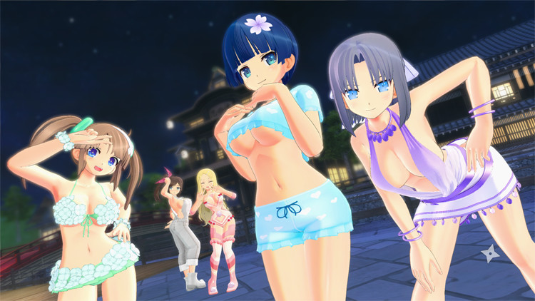 Senran Kagura Burst Re:Newal – Gessen Character Set