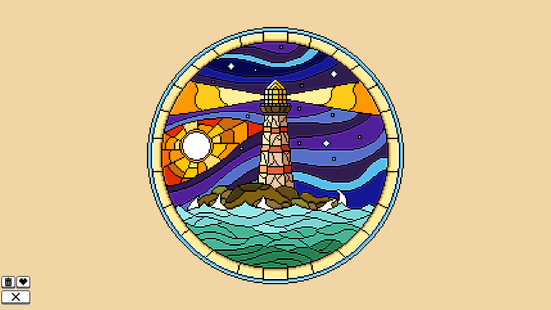 Coloring Pixels: Stained Glass Pack