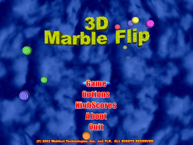3D Marble Flip