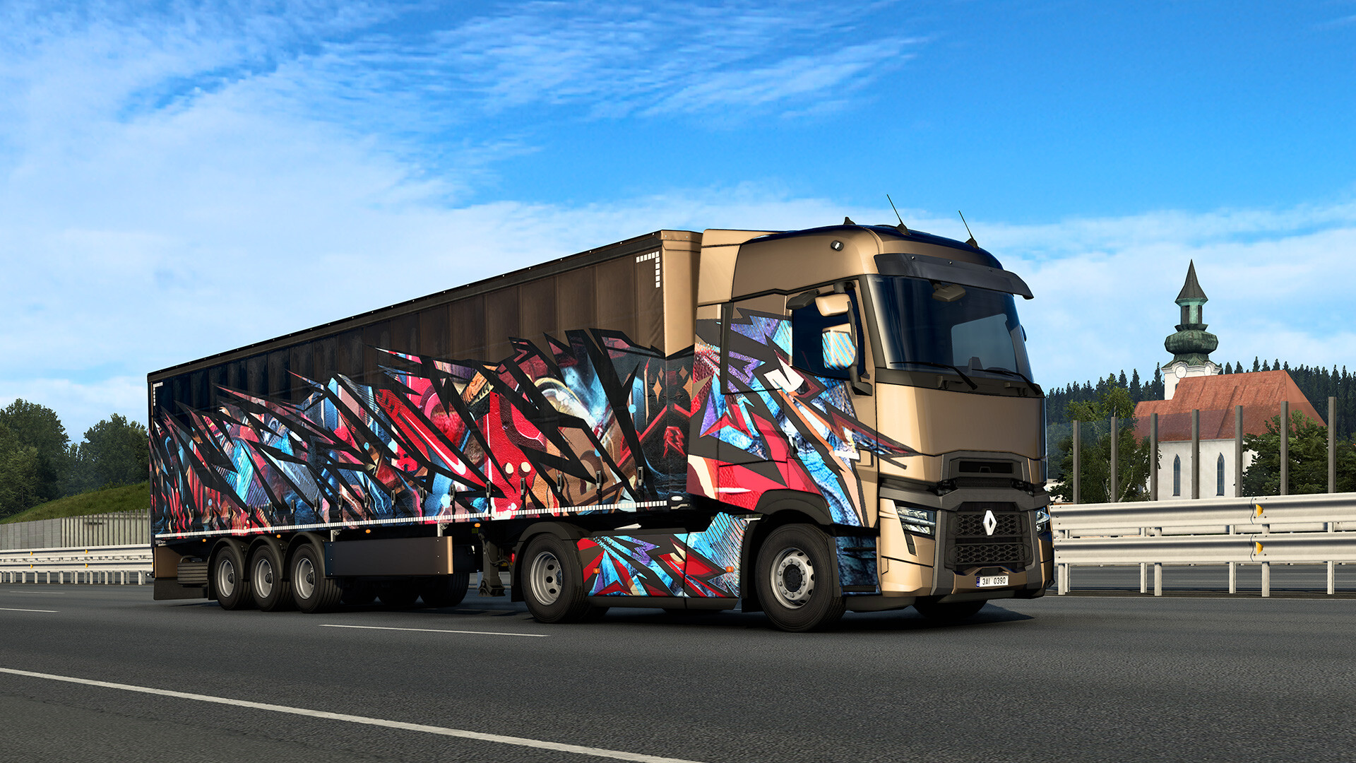 Euro Truck Simulator 2: Street Art Paint Jobs Pack