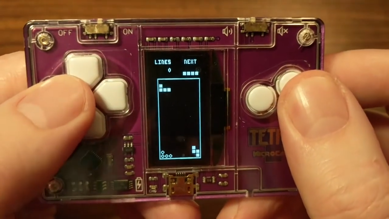 Tetris MicroCard