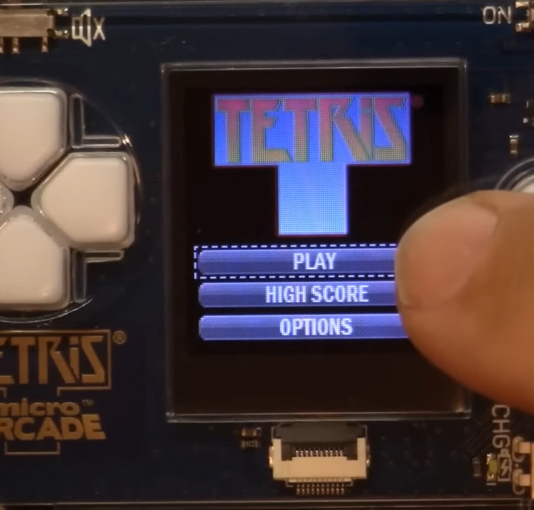 Micro Arcade Tetris