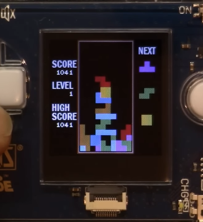 Micro Arcade Tetris
