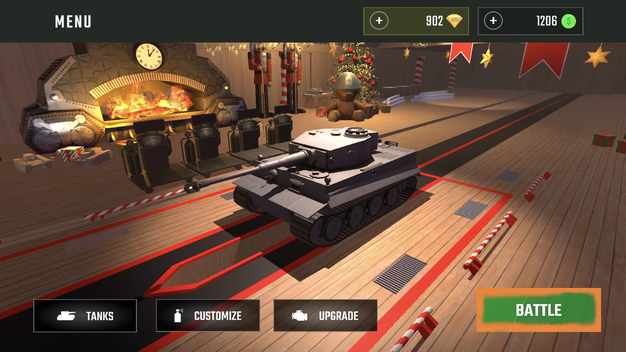 War Tank Machine Battle Vehicle Simulator