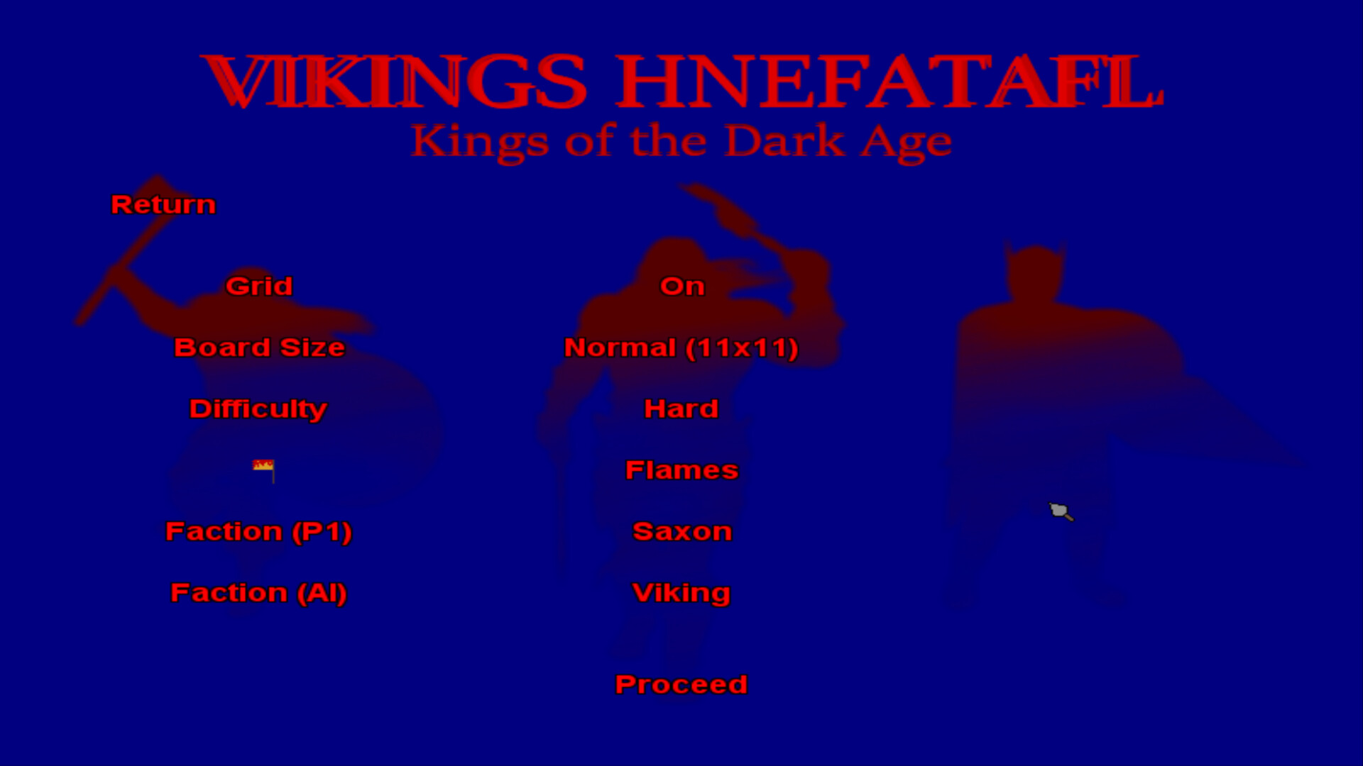 Vikings Hnefatafl: Kings of the Dark Age