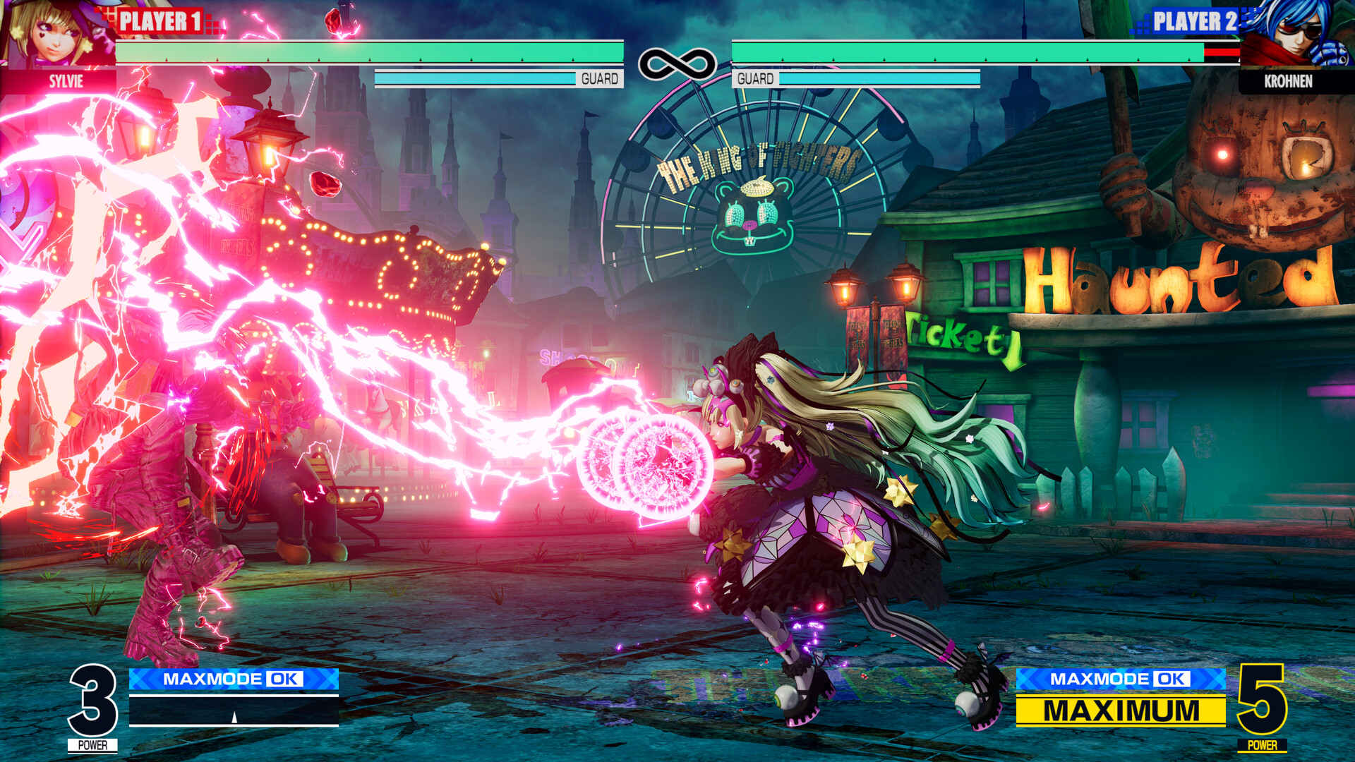 The King of Fighters XV: Character “Sylvie Paula Paula”