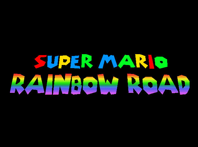Super Mario Rainbow Road