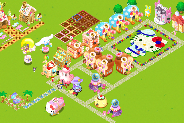 Hello Kitty Kawaii Town