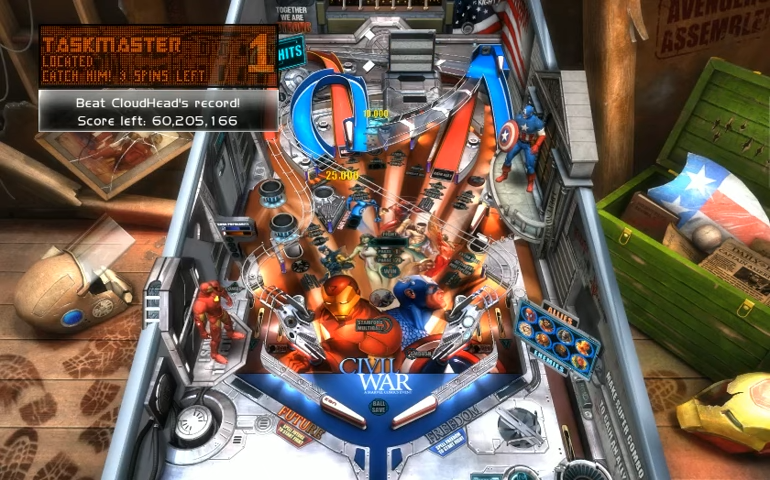 Pinball FX2: Marvel Civil War