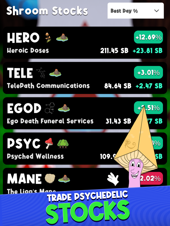 Mush Rush: Stock Market Tycoon