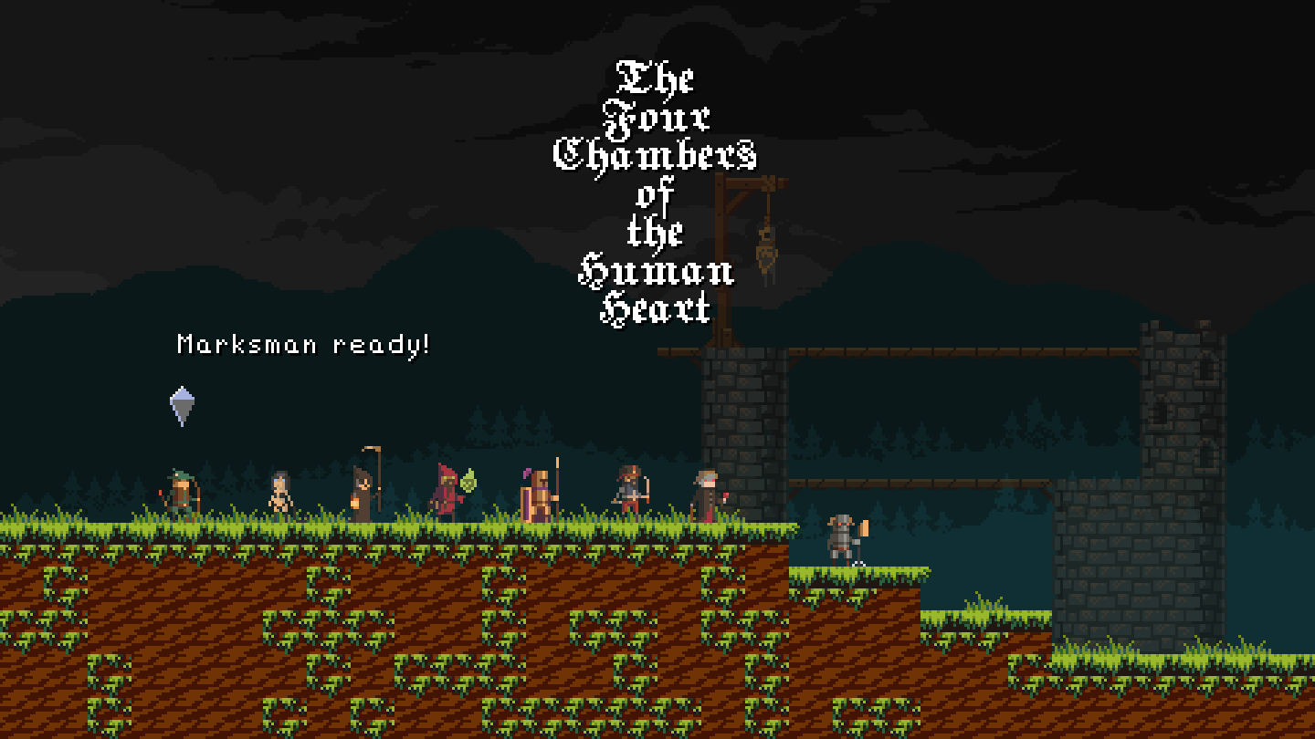 Four Chambers of the Human Heart