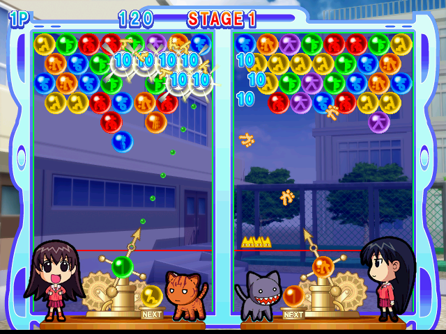 Azumanga Daioh Puzzle Bobble