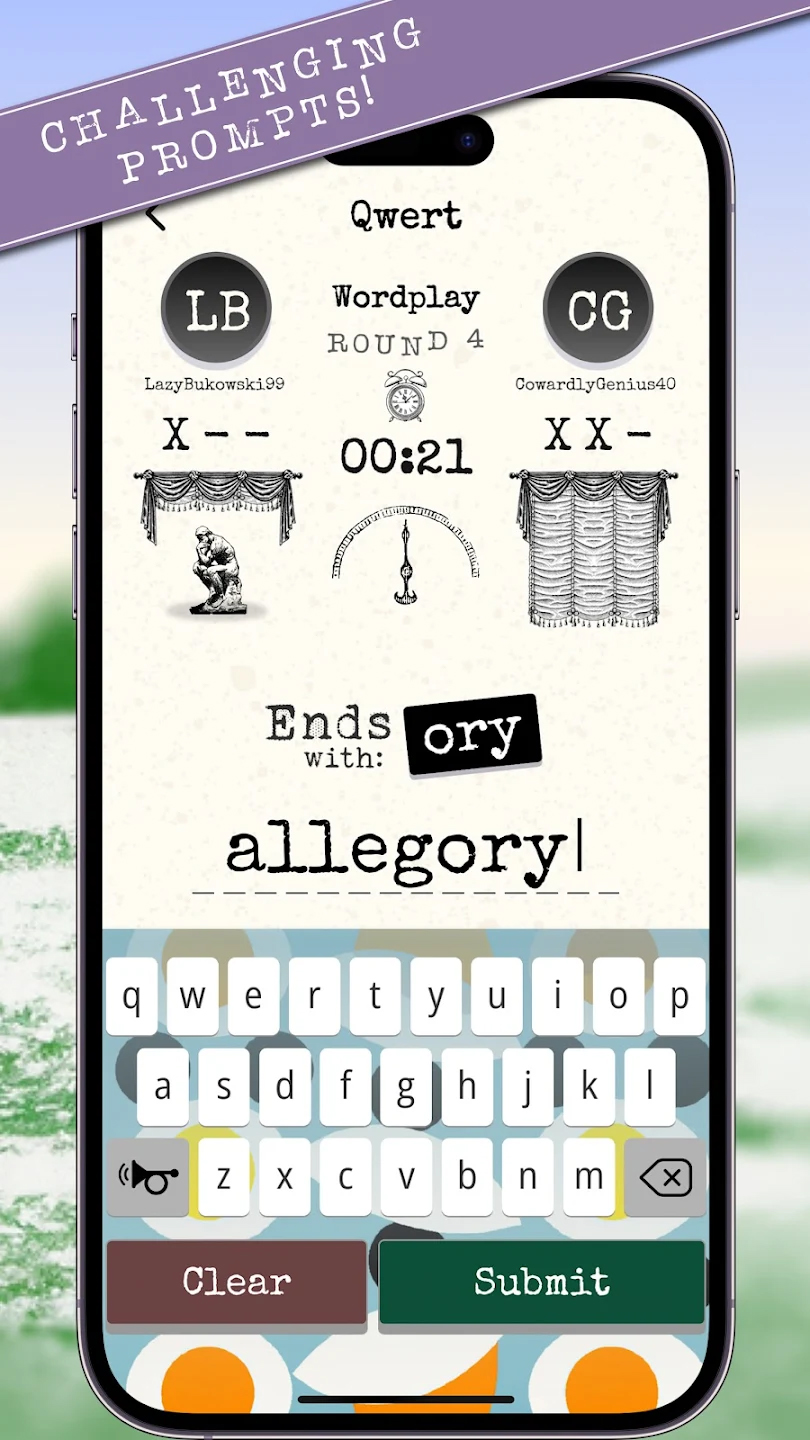 Qwert: A New Type of Word Game!