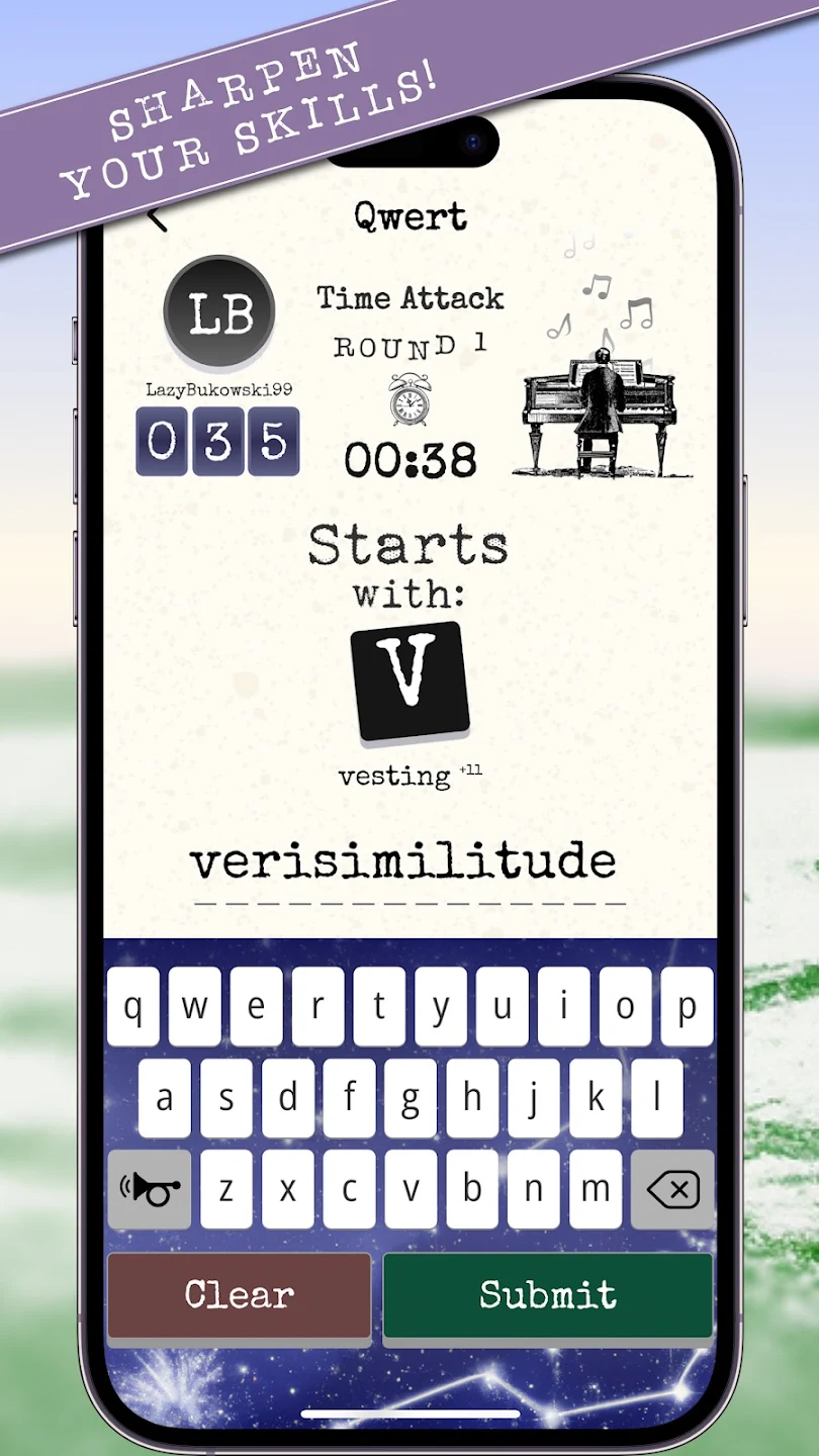 Qwert: A New Type of Word Game!