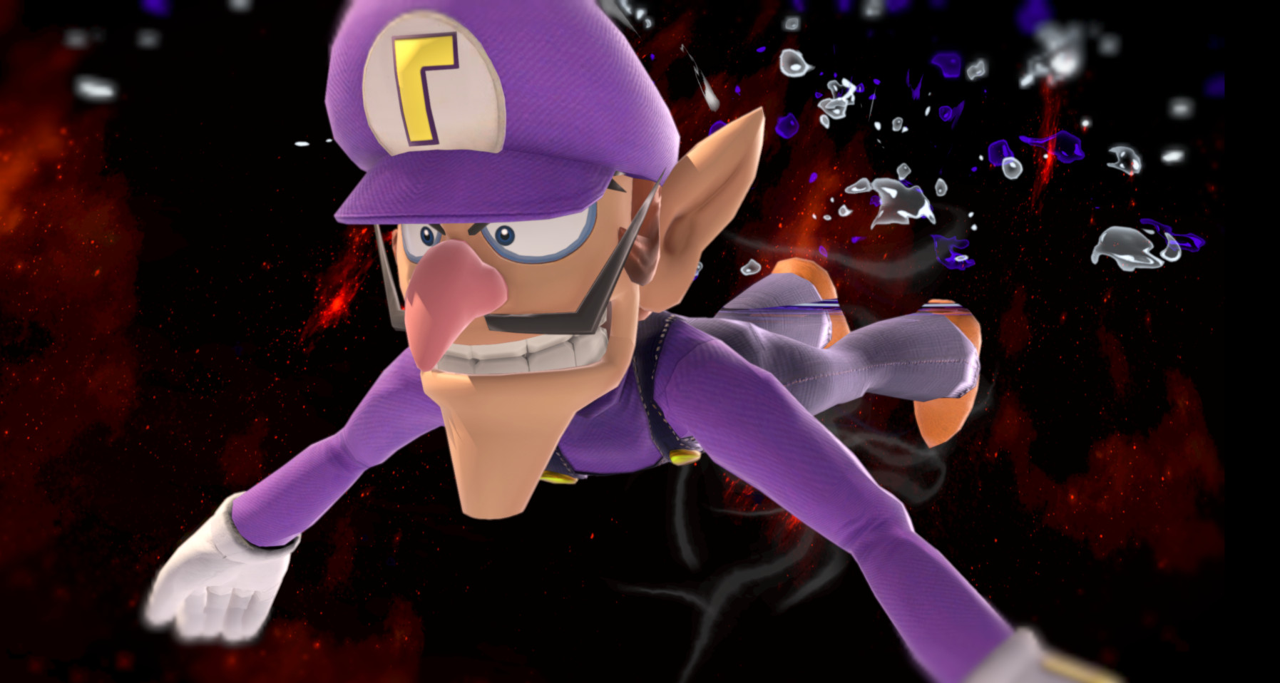 Super Smash Bros. Ultimate: Waluigi Moveset