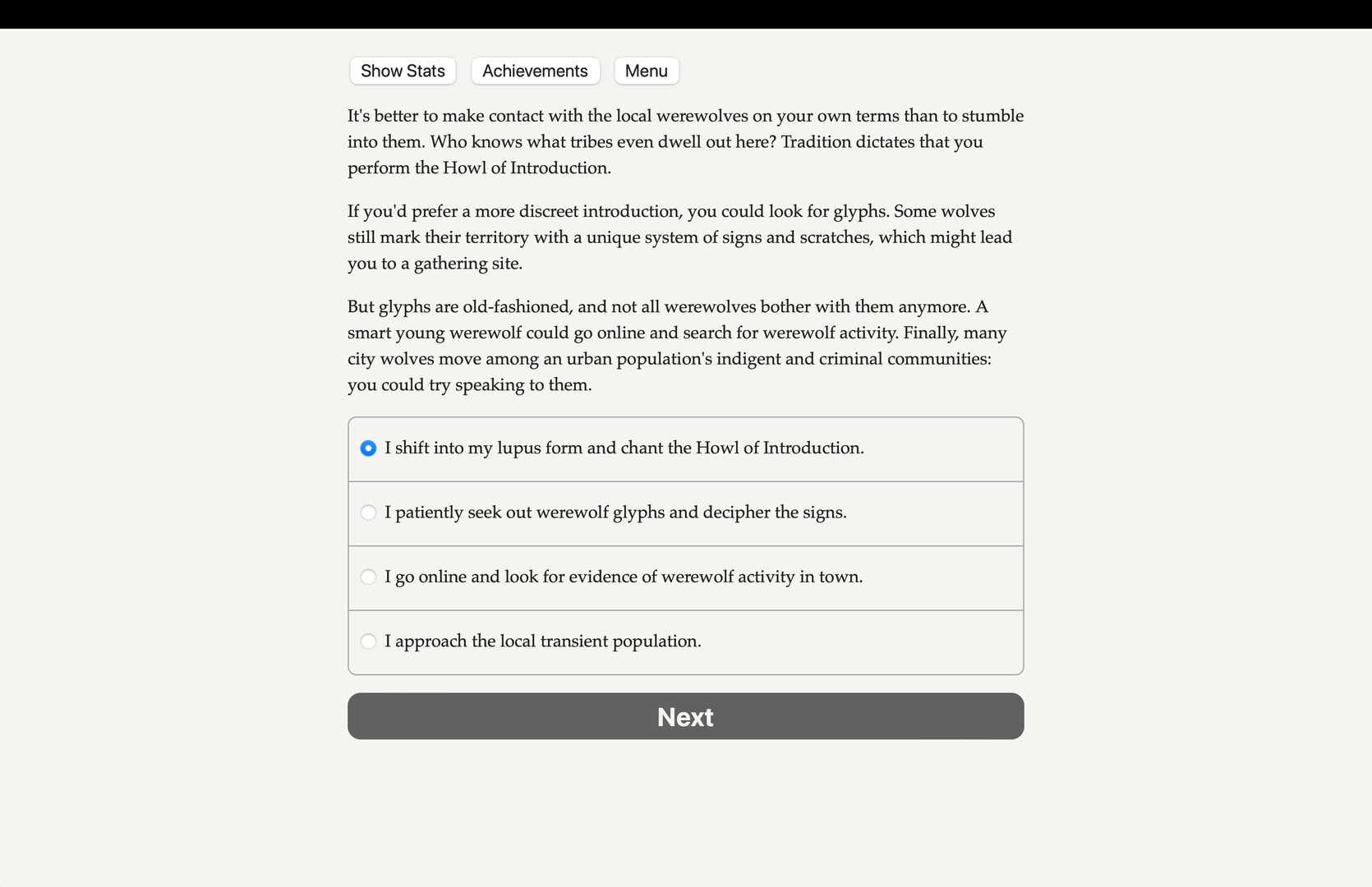 Werewolf: The Apocalypse – The Book of Hungry Names