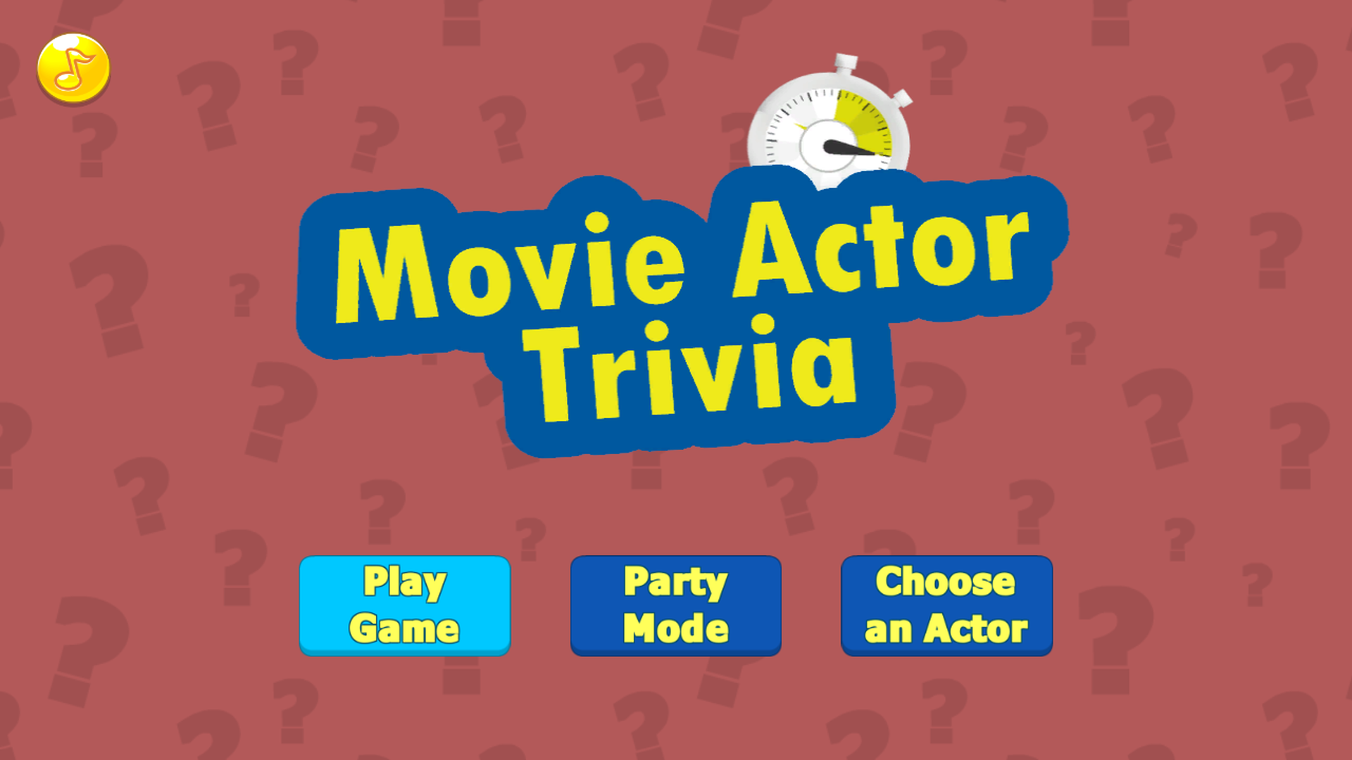 Movie Actor Trivia