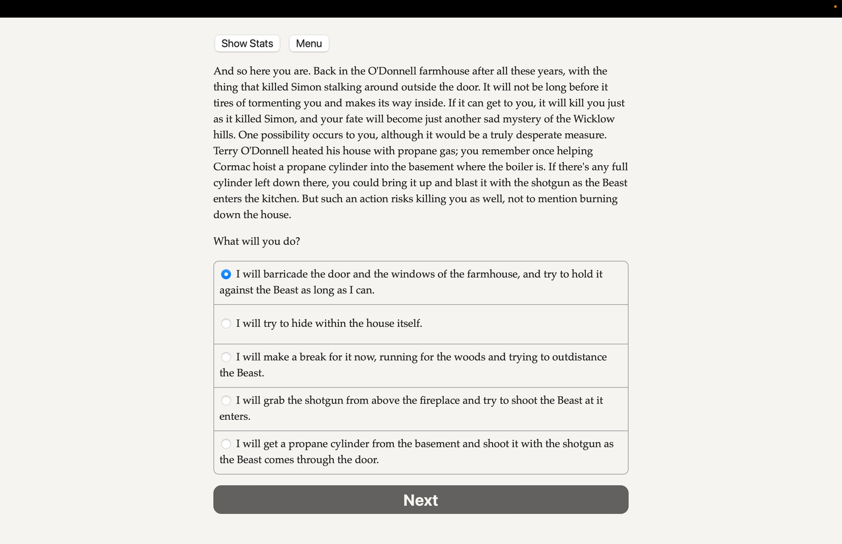 Hunter: The Reckoning – The Beast of Glenkildove