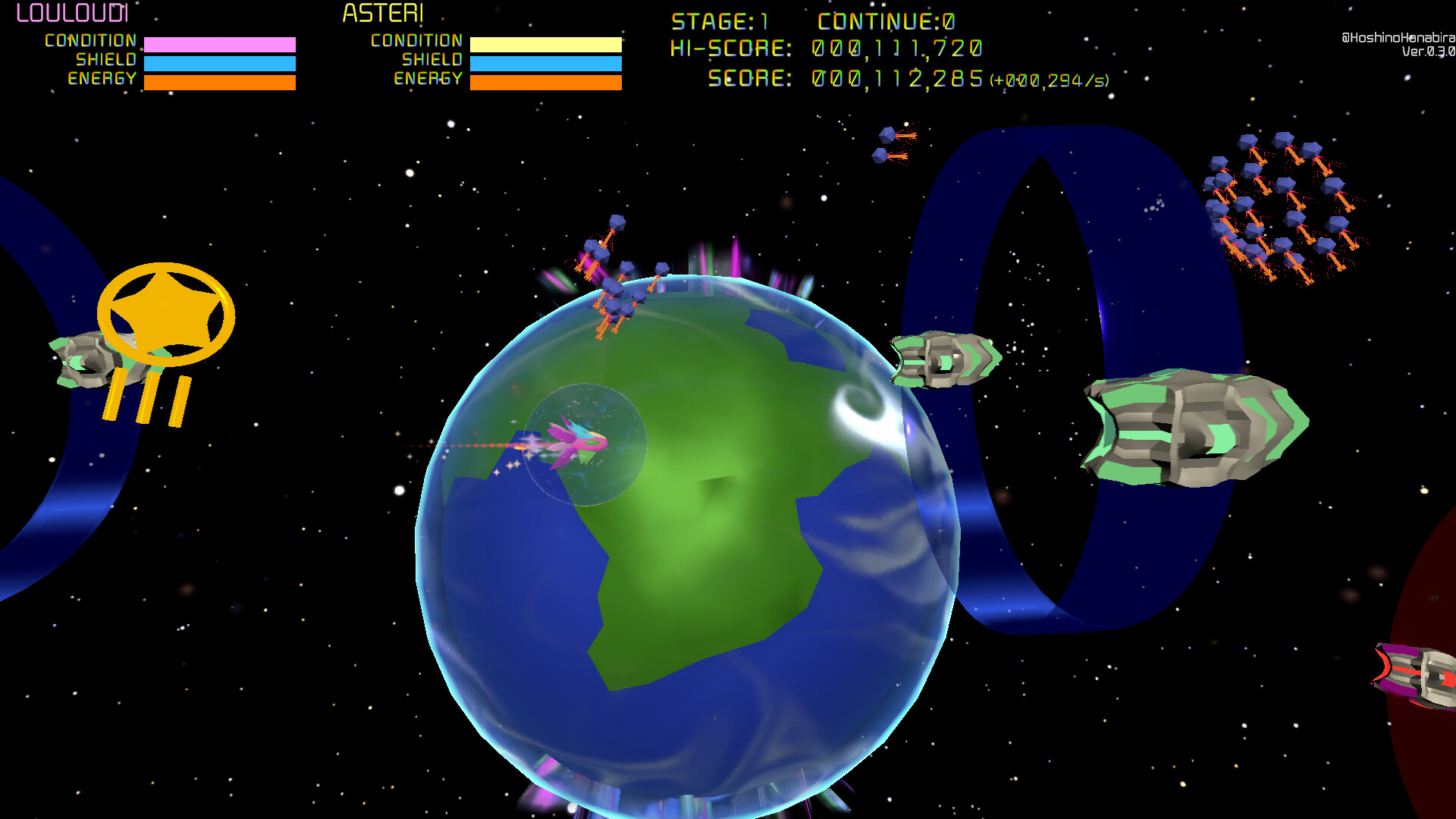 Louloudi Asteri: Save the Solar System