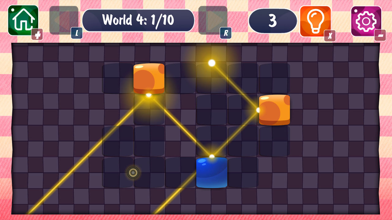Laser Brain Puzzle: Classic Logic Arcade
