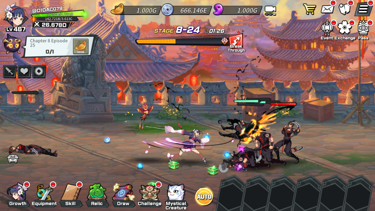 Legendary Master Idle