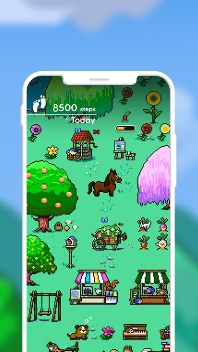 Pixsteps: Gamified Pedometer