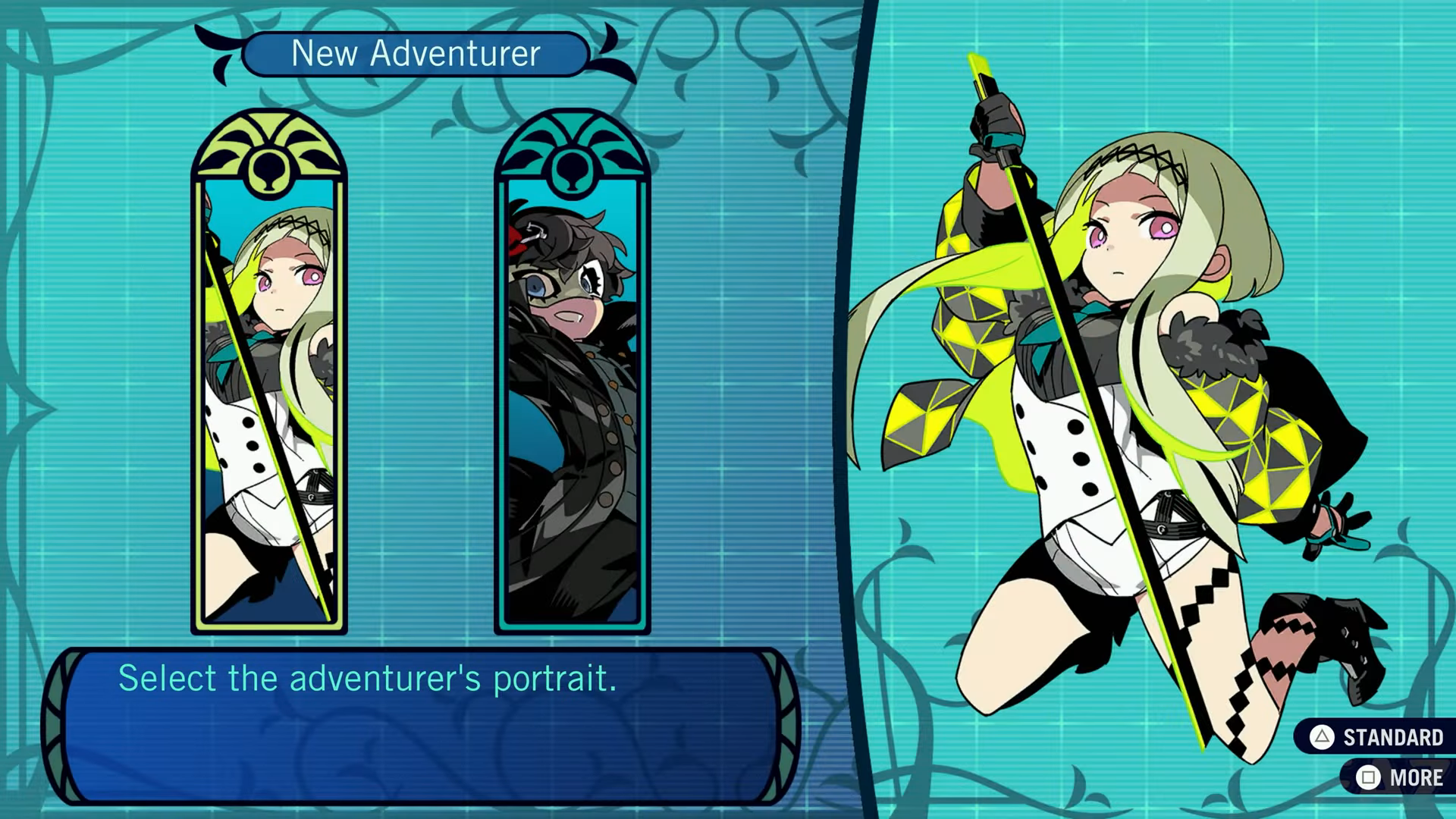 Etrian Odyssey HD Character Set DLC