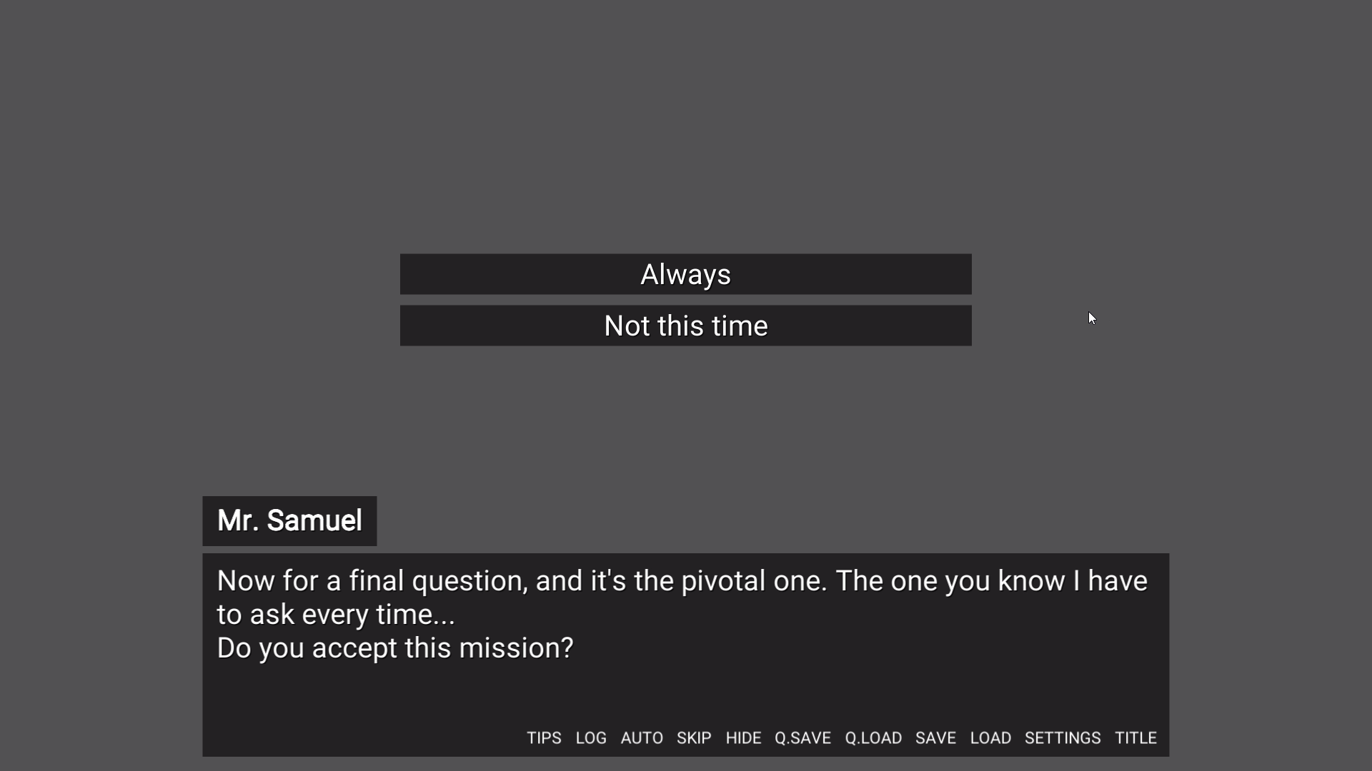 There’s Always a Madman: Fight or Flight