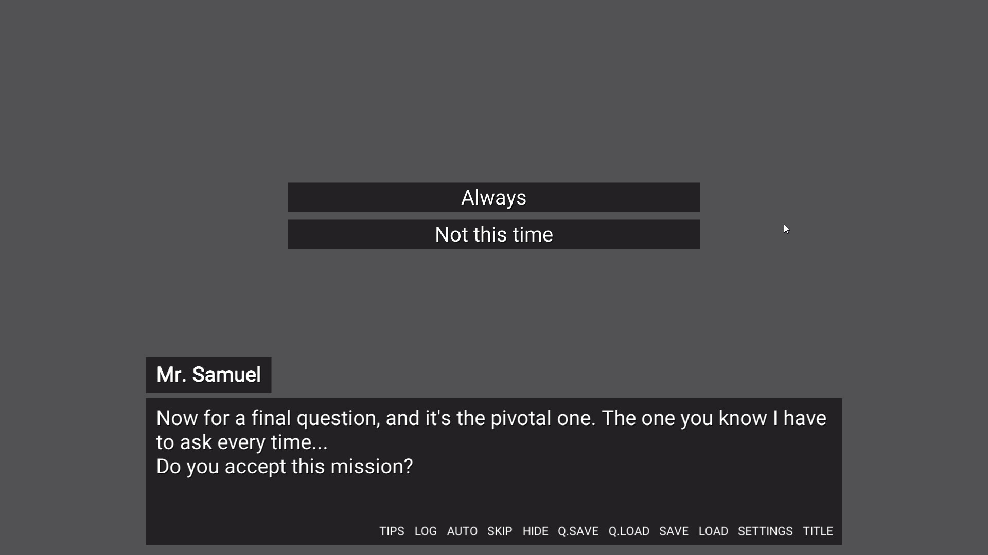 There’s Always a Madman: Fight or Flight