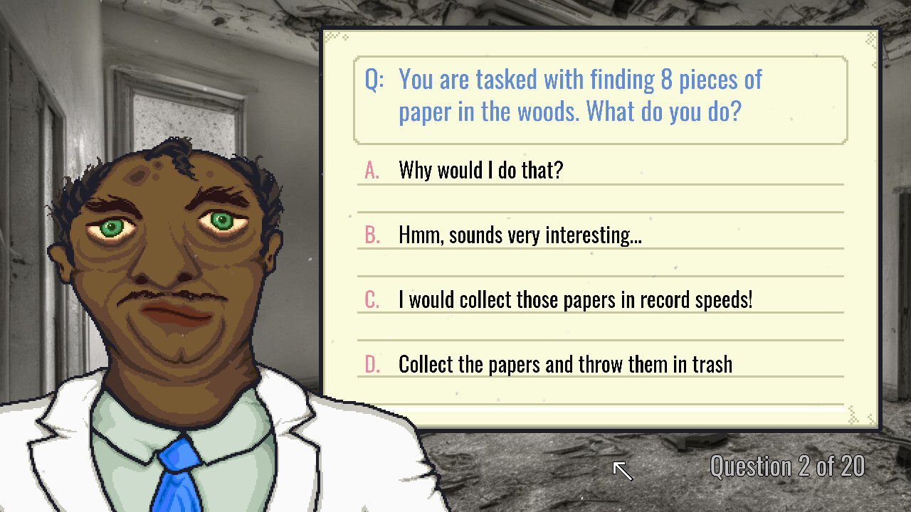 Dr. Carlos’ Personality Exam