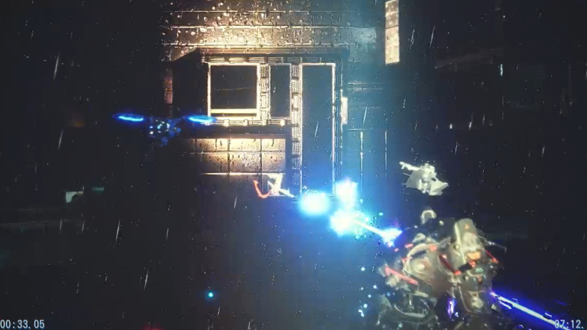 Cyber Ninja that Climbs the City