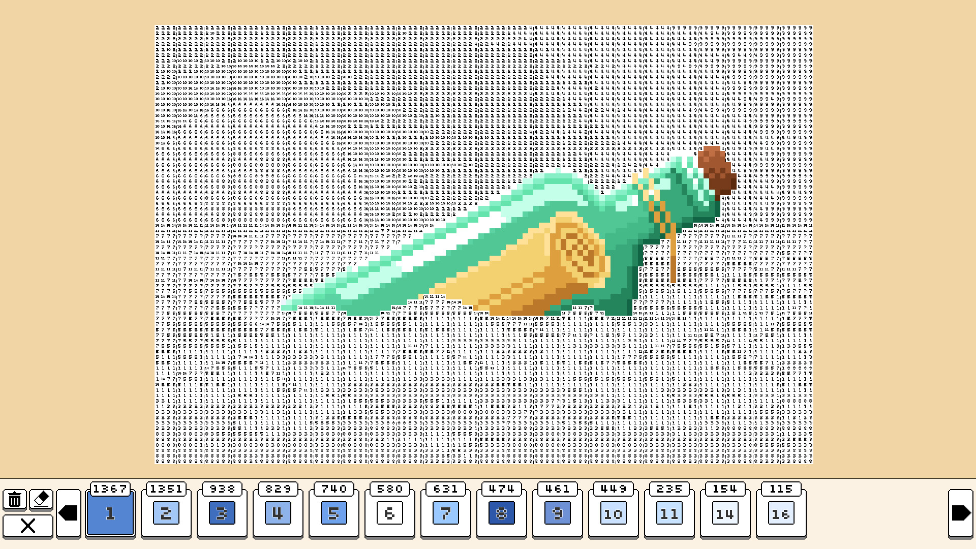 Coloring Pixels: Pirates Pack