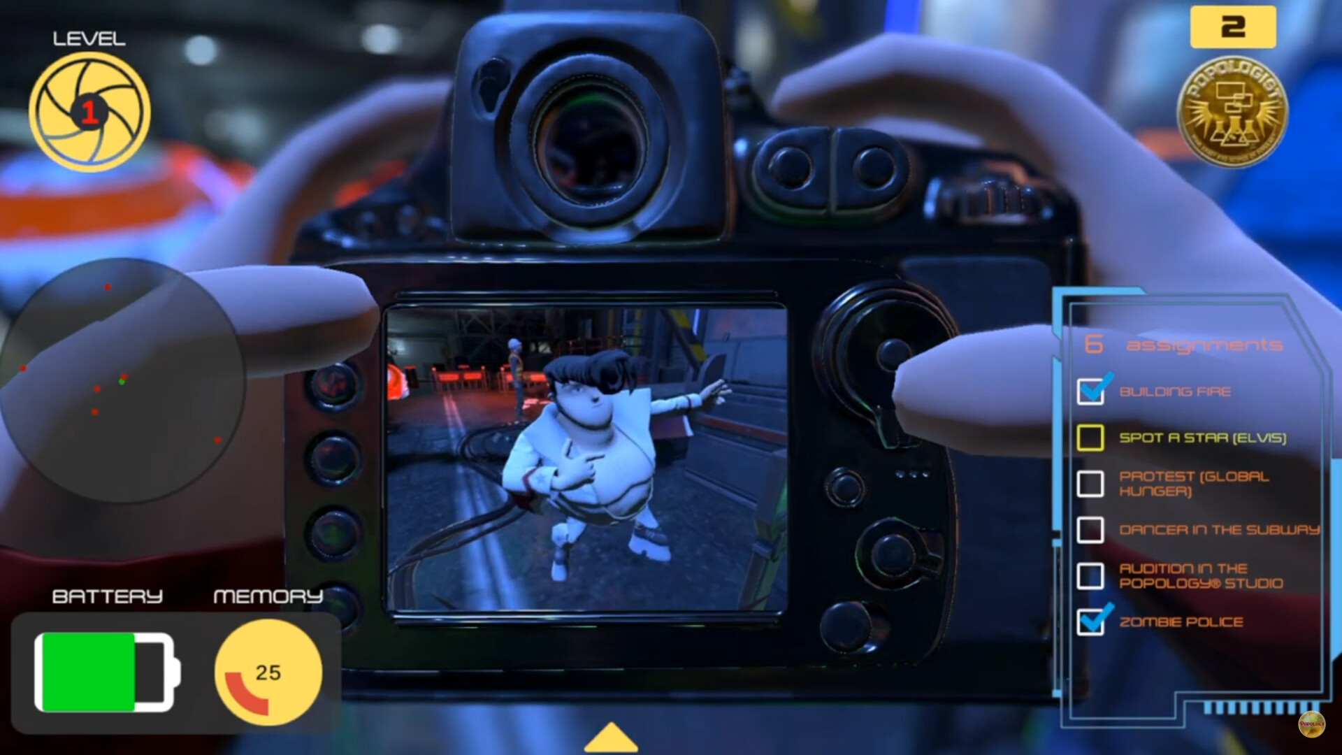 Popologist: Camera Slinger