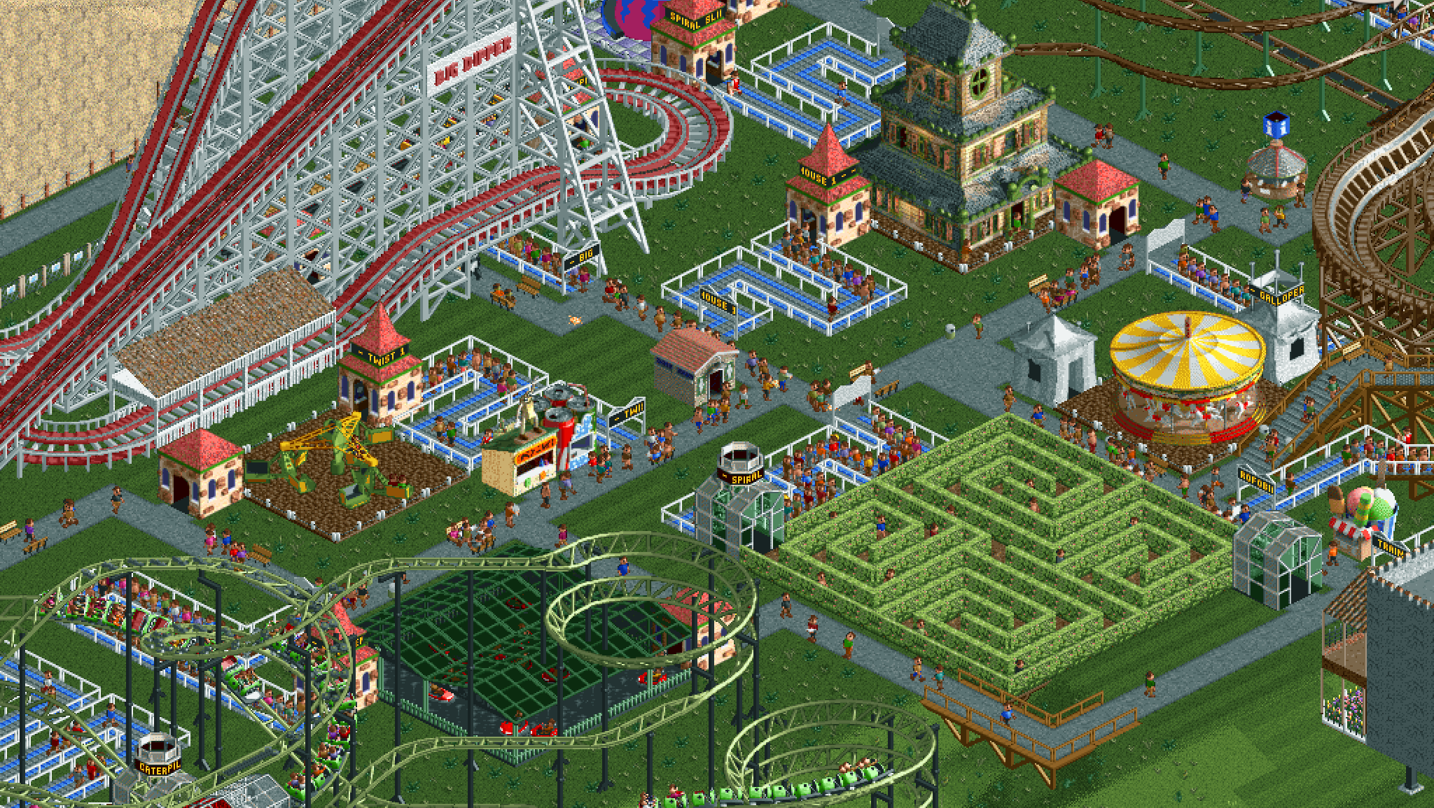 RollerCoaster Tycoon 8 pack