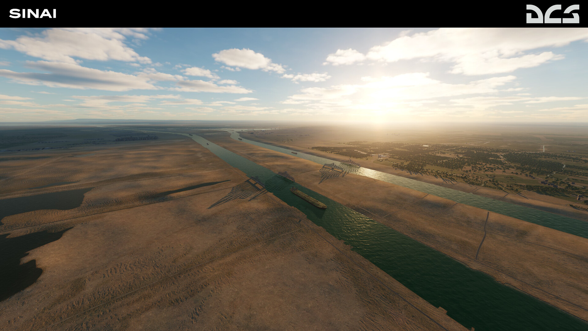 DCS World: Sinai Map