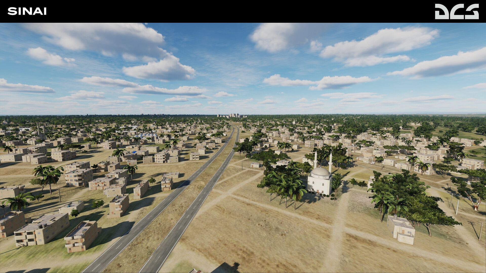 DCS World: Sinai Map