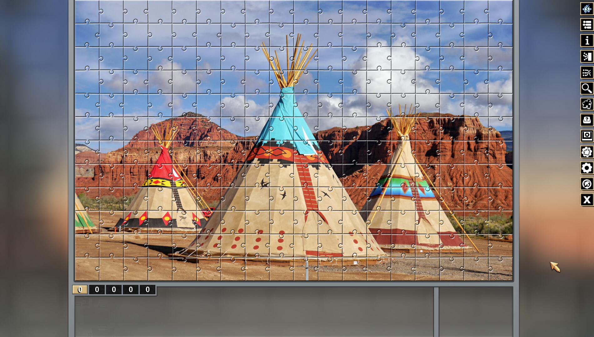 Pixel Puzzles Traditional Jigsaws: Native American