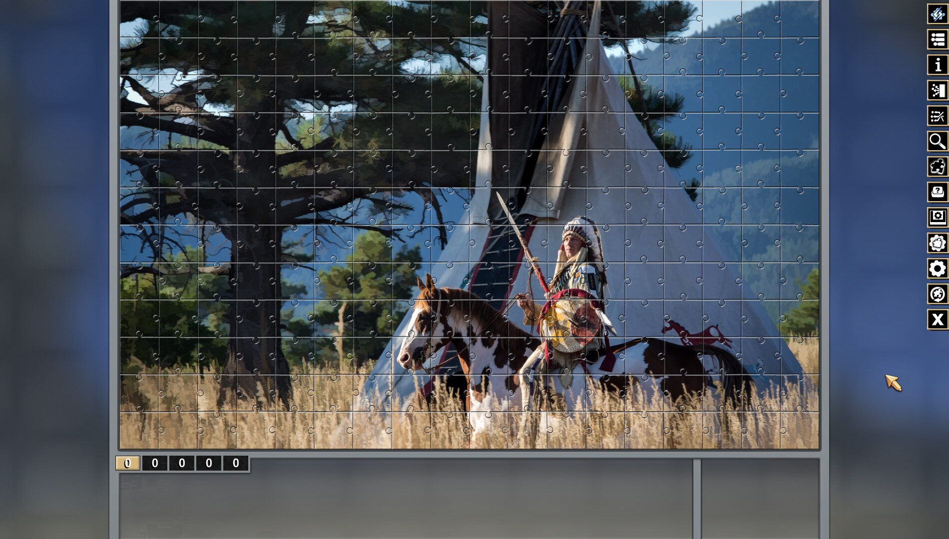 Pixel Puzzles Traditional Jigsaws: Native American