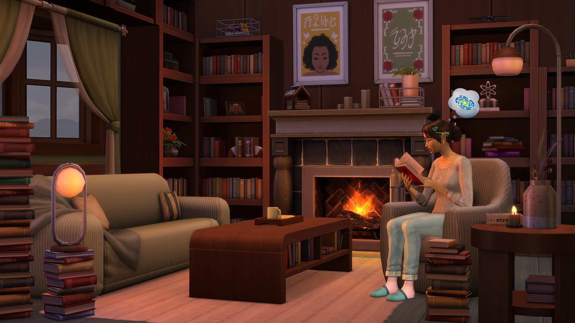 The Sims 4: Book Nook Kit