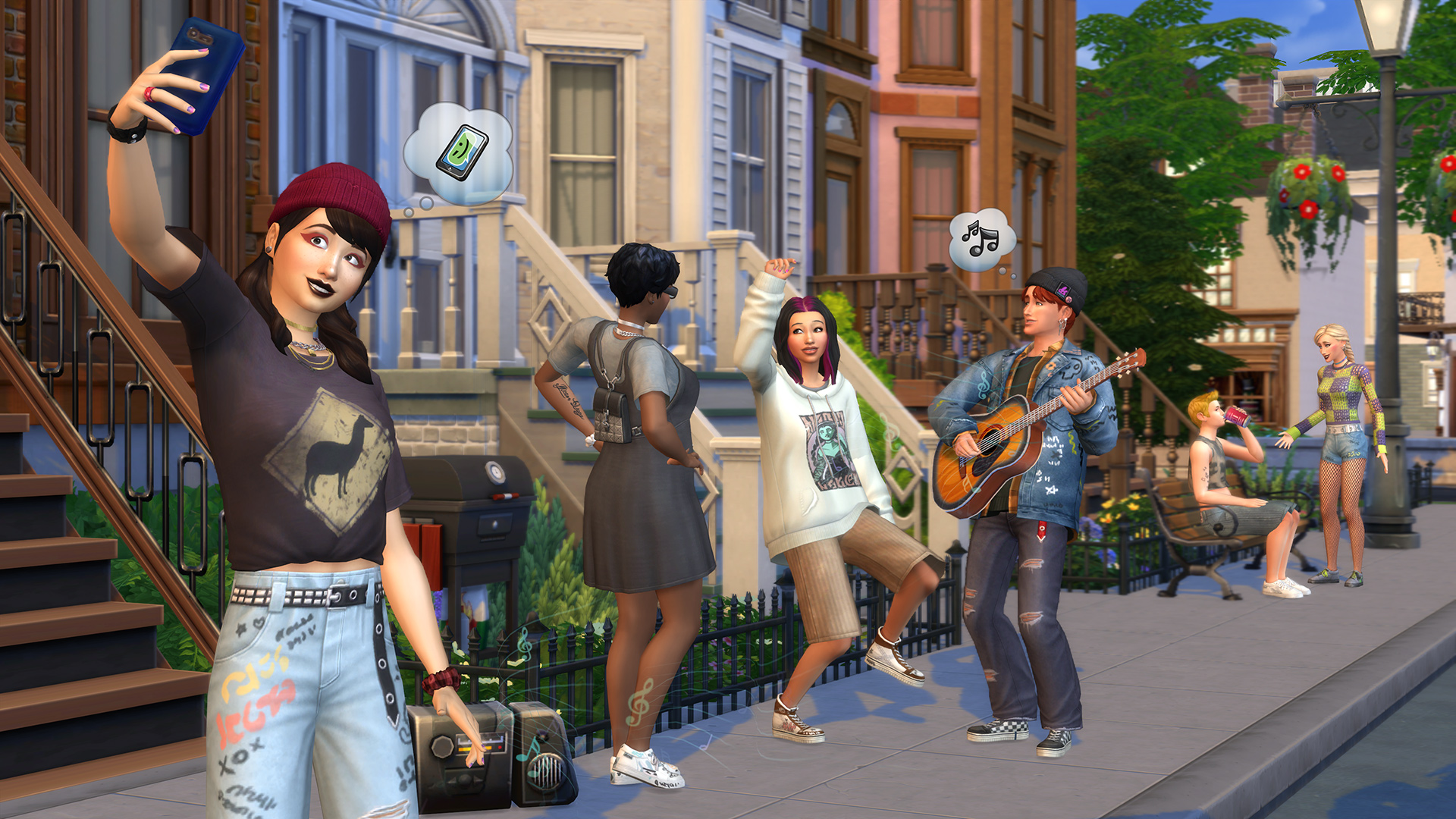 The Sims 4: Grunge Revival Kit